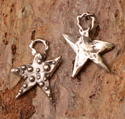 Dotted Star Charm, SS-678