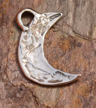 Artisan Moon Charm in Sterling Silver, SS-92