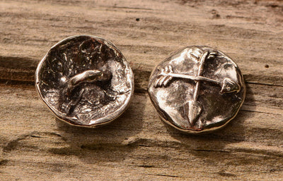 Crossed Arrow Button, SS-1065