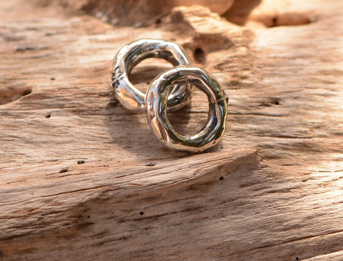Rustic Link in Sterling Silver, SS-1