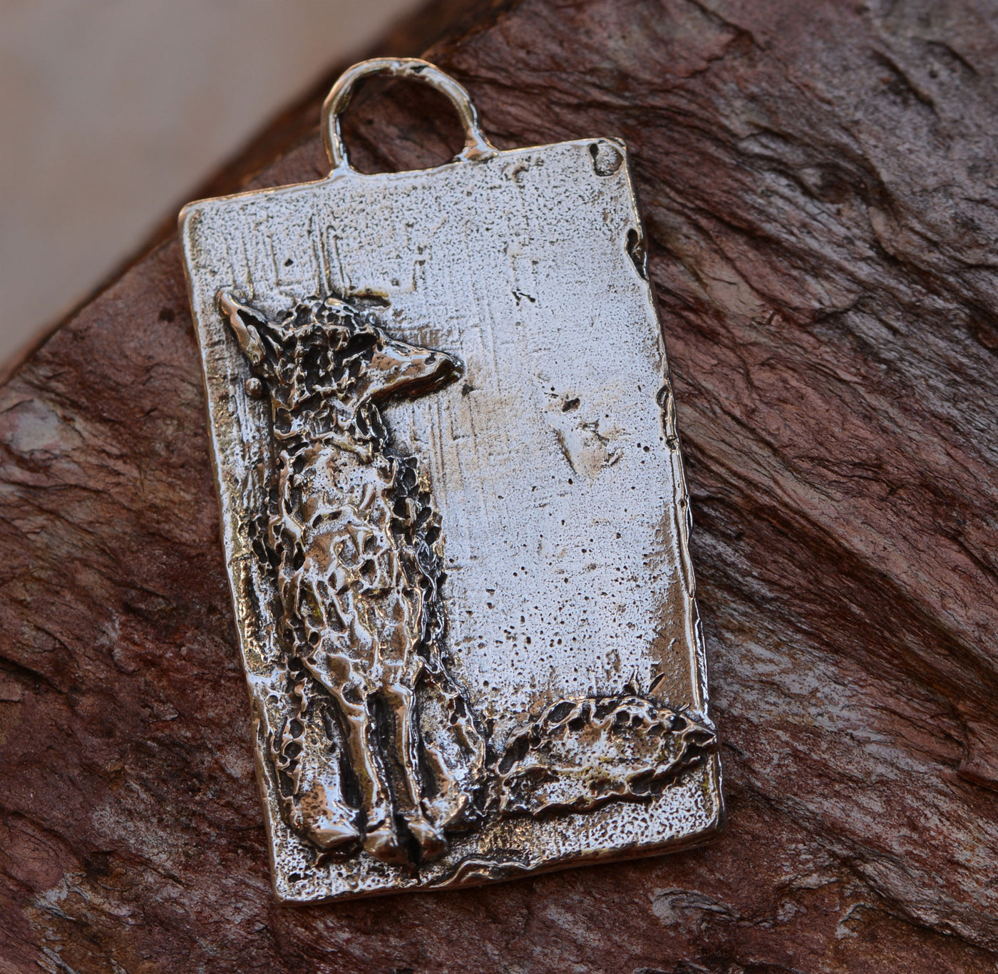 Artisan Fox Pendant by Cathy Dailey