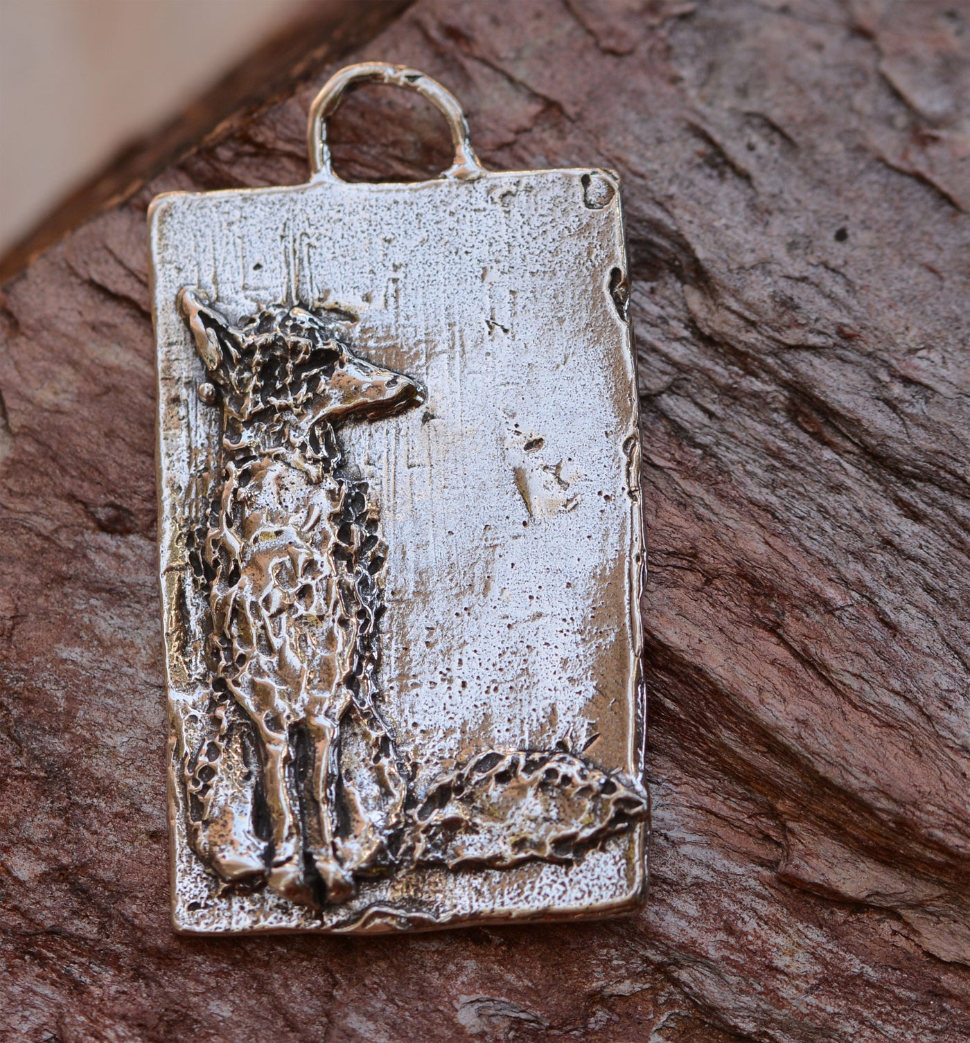 Artisan Fox Pendant, SS-865