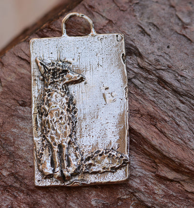 Artisan Fox Pendant, SS-865