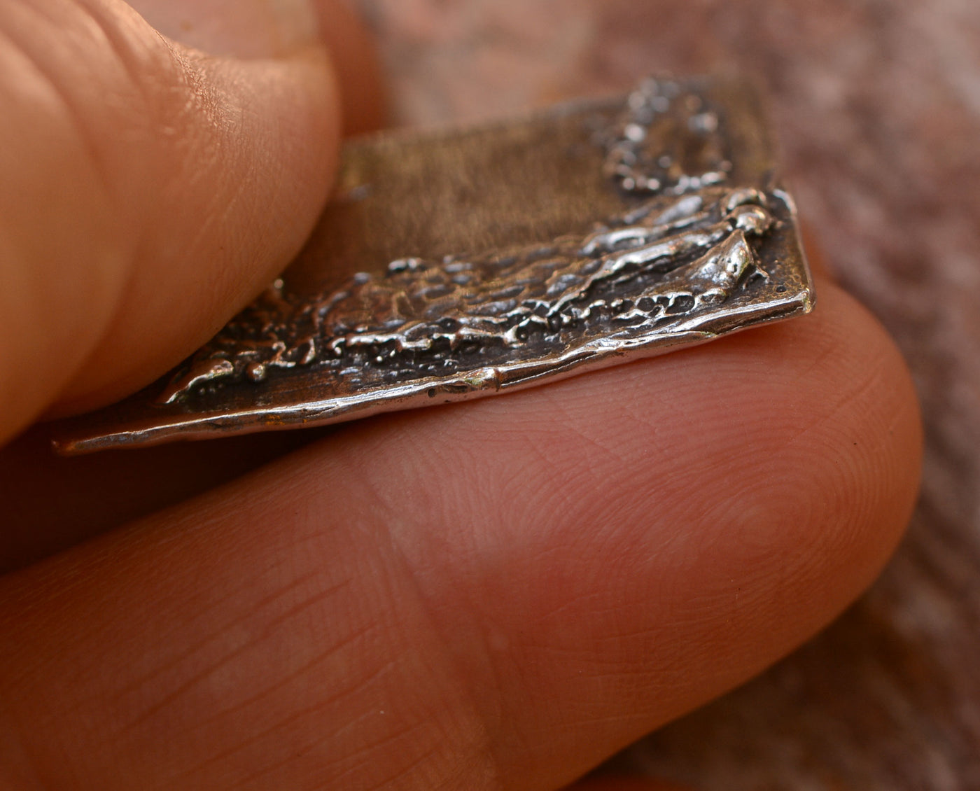 Artisan Fox Pendant, SS-865