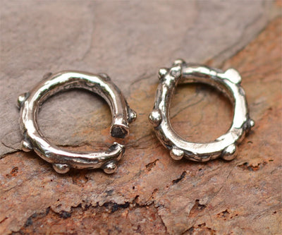 Dotted Open Jump Rings, SS-9