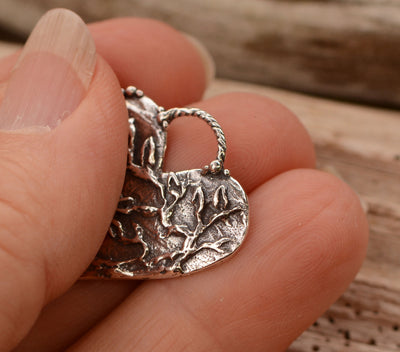 Tree of Life Heart Pendant, CatD-1062