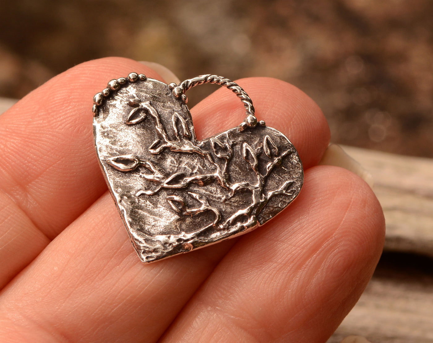 Tree of Life Heart Pendant, CatD-1062