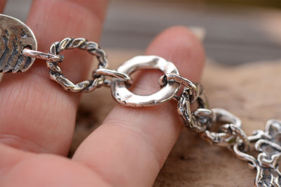 On Wings of Love Sterling Silver Bracelet by Cathy Dailey