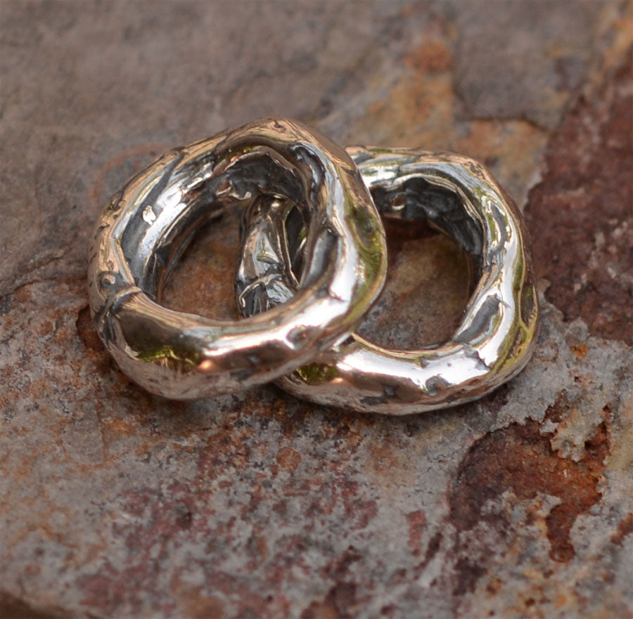 Rustic Link in Sterling Silver, SS-1