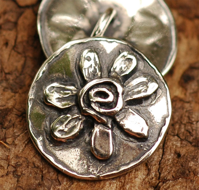 Button with Flower, SS-85