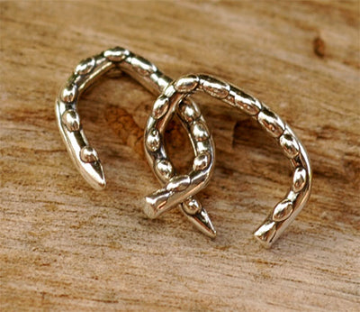 Bumpy Jump Rings, SS-2 (Set of 2)