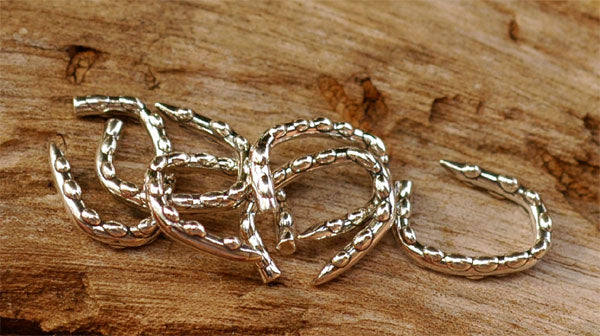 Bumpy Jump Rings, SS-2 (Set of 2)