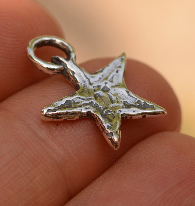Rustic Star Charm, SS-93