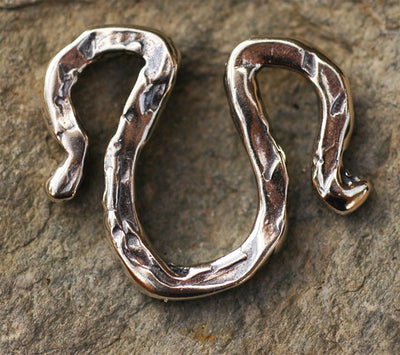 U Shape Front Closure and Charm Holder for Necklace, SS-204