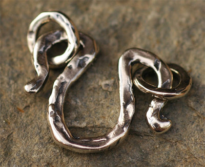 U Shape Front Closure and Charm Holder for Necklace, SS-204